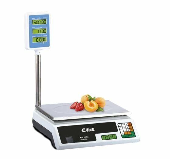 Balanza Comercial Eiffel 40kg Visor E-8040