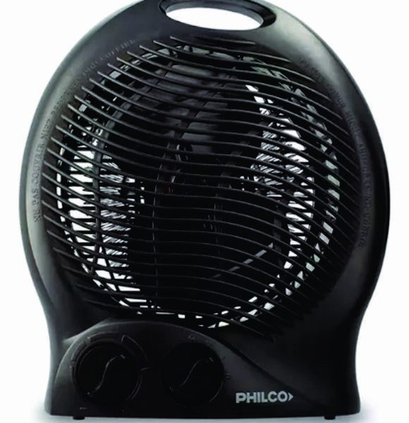Caloventor Philco PHCF2023NP Negro con Temostato 2000w