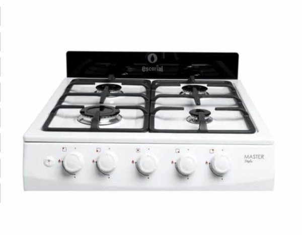 Cocina Escorial Master Style Blanca Multigas Reja de Fundicion