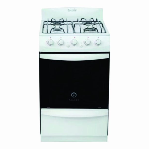 Cocina Escorial Palace Cristal Blanca Luz y Enc. Gas Envasado