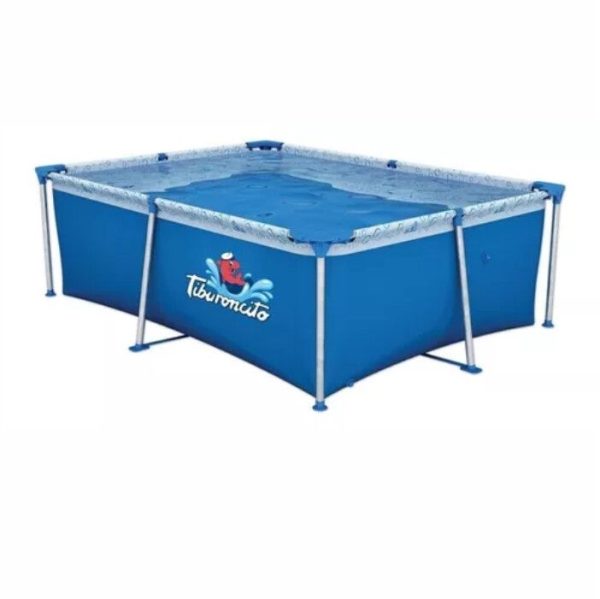 PILETA DE LONA TIBURONCITO N3 1076 (2,21 x 1,60 x 0,65) 2300 Lts.