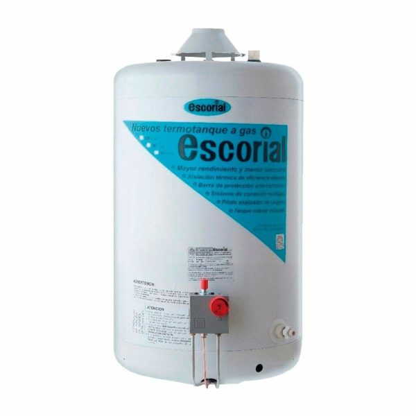 TERMOTANQUE Escorial Multigas 45 Lts. (Colgar+KitCarga Sup)