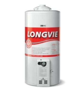 TERMOTANQUE Longvie Multigas 75 Lts. (PieCarga Sup) T3075PF