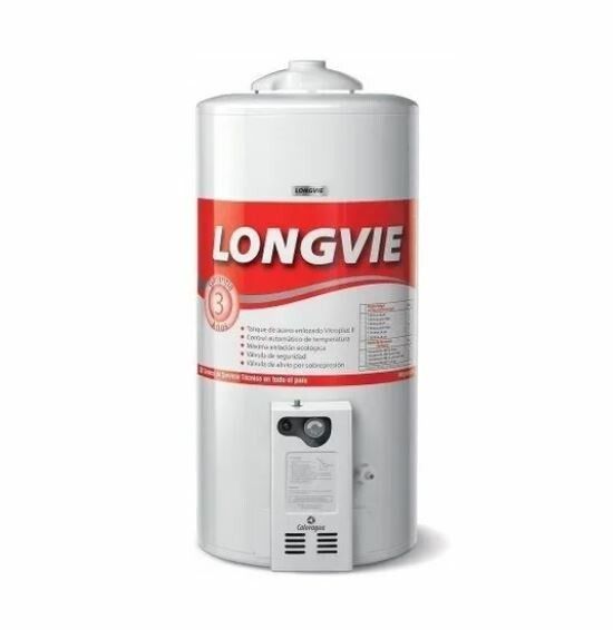 TERMOTANQUE Longvie Multigas 75 Lts.(Colgar+KitCarga Inf) T3075CF