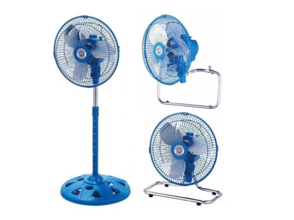VENTILADOR Suzitech 10'' 3 en 1 Palas Metalicas Azul VENTILADOR Suzitech 10'' 3 en 1 Palas Metalicas Azul