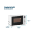 MICROONDAS PHILCO Digital 20lts 700w Blanco Mphdw20uap
