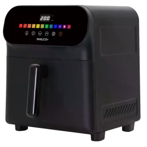 Freidora de Aire Philco Digital 6L 1700w Negro FR256PHP