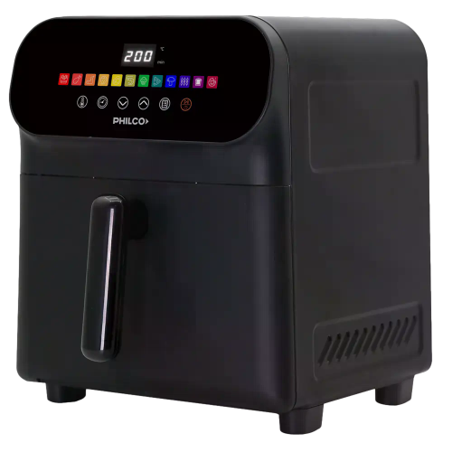 Freidora de Aire Philco Digital 6L 1700w Negro FR256PHP